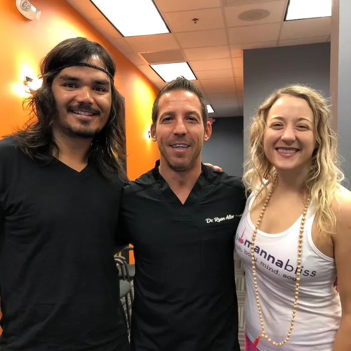 Dr. Ryan Alter with a couple