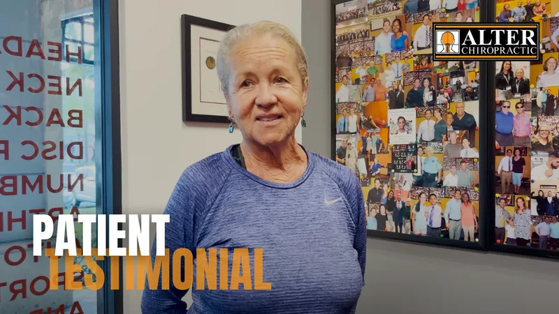 Chiropractic Testimonials – Gladys G video