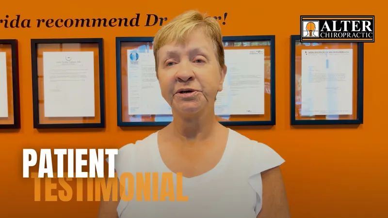 Chiropractic Testimonials – Pat video