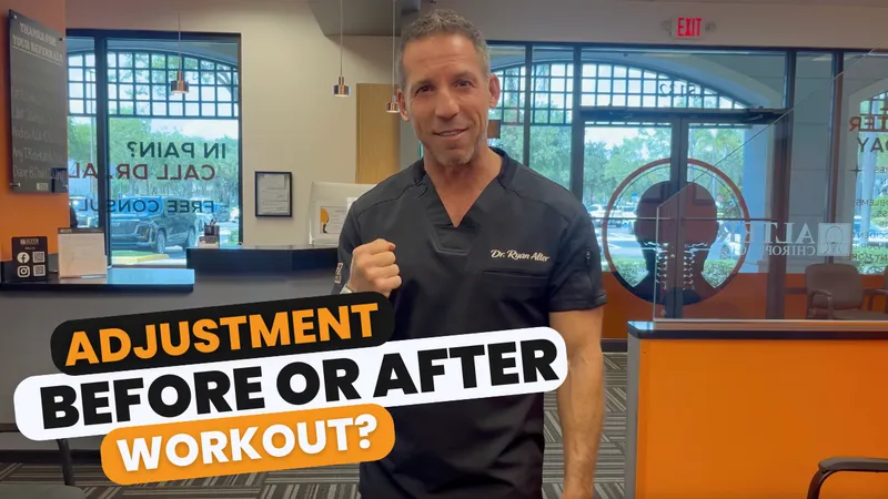 Getting Adjusted Before Or After The Gym? video