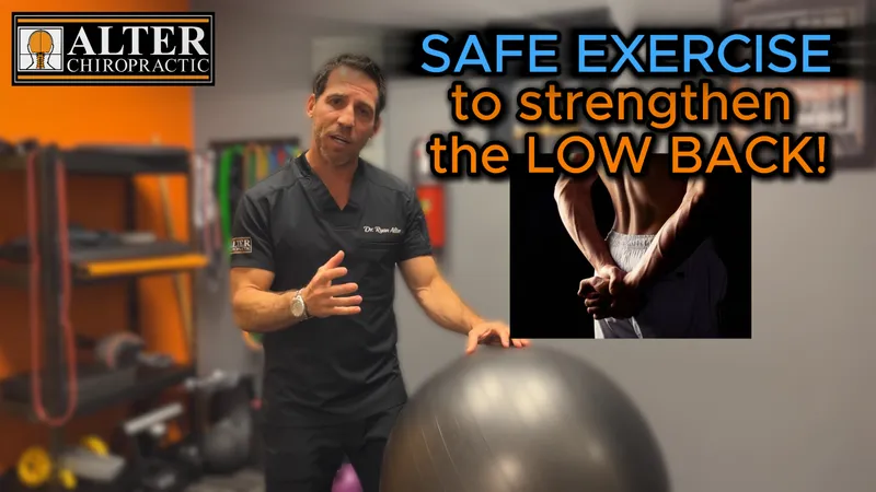 Safe Exercise To Strengthen the Low Back video